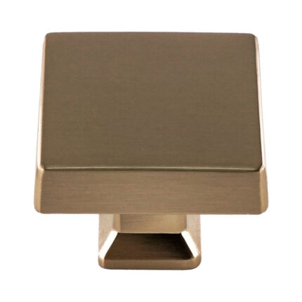 37 MM Square Oversized Knob | Square Cabinet Knobs | Top Knobs Square Bar Pull | Square Door Knobs | K-94727