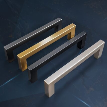 9 Inch modern square cabinet pulls